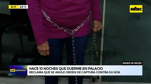 Video: hace 10 noches que duerme en Palacio - ABC Noticias - ABC Color