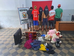 DETUVIERON A UNA BANDA DE LADRONES DE PELUCHES - La Voz del Norte