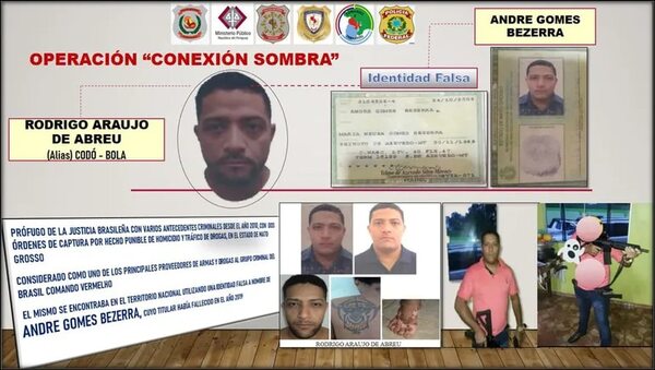 Brasileño detenido en Bado era principal proveedor de marihuana del Comando Vermelho - Nacionales - ABC Color