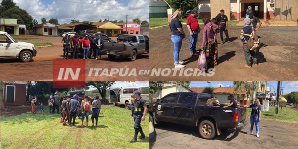 HACEN SEGUIMIENTO A SITUACIÓN DE INDÍGENAS QUE ESTUVIERON EN TOMÁS R. PEREIRA - Itapúa Noticias