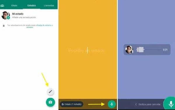 Así podés crear audios en tus estados de Whatsapp – Prensa 5