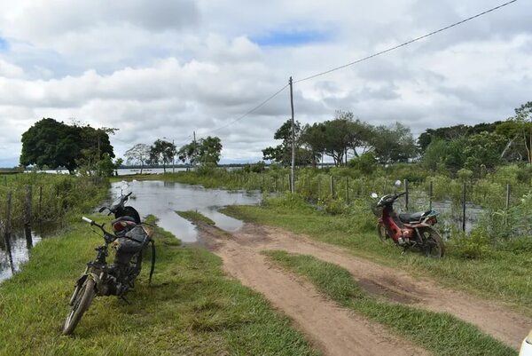 En zona de Ayolas, el río Paraná llega a 4,40 metros - Nacionales - ABC Color