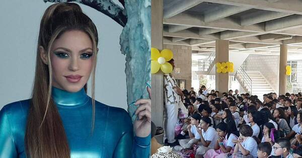 La Nación / Colegio que Shakira fundó en Barranquilla cumple 14 años