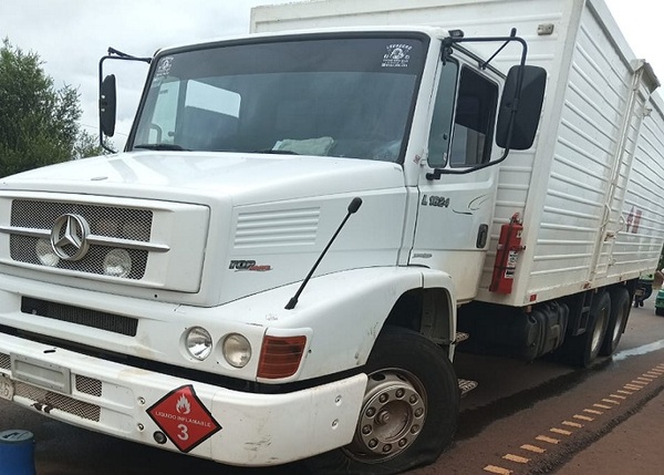 Piratas del asfalto interceptan camión para robar recaudación de una empresa - Noticias Paraguay