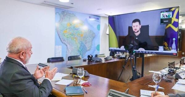 La Nación / Brasil quiere mediar en la guerra: Lula reiteró intención a Zelenski