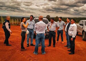 Visita técnica con representantes de Brasil en Corredor Metropolitano del Este - La Clave