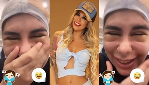 Maga Caballero no se cuidó tras un retoque y quedó con el rostro desfigurado - Teleshow