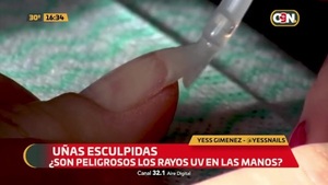 Uñas esculpidas ¿Son peligrosos los rayos UV en las manos? - C9N