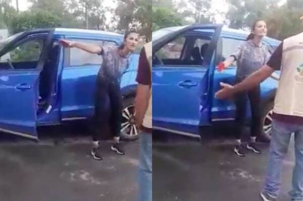 [VIDEO] Doña neura armó guyryry en Ñu Guazú