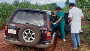 Joven dio a luz dentro de una camioneta en Caaguazú