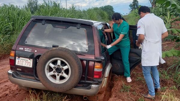 Joven dio a luz dentro de una camioneta en Caaguazú