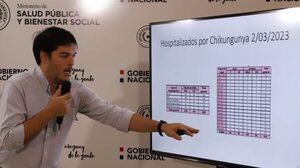Chikungunya muestra ligero descenso en Asunción y Central pero se dispersa a centros urbanos del interior