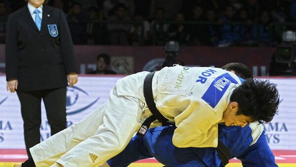 El judoka Kim Won Jin gana su segunda medalla de oro en el Grand Slam de Tashkent