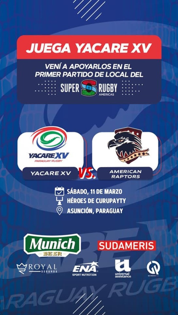 Yacaré XV juega ante su pública hoy en el Heroes de Curupaity - La Tribuna