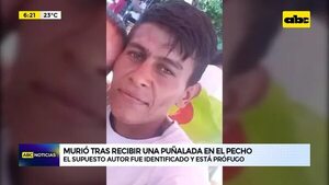 Video: murió tras recibir una puñalada en el pecho - ABC Noticias - ABC Color