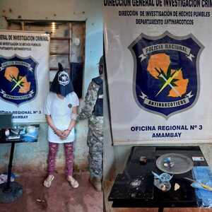 Microtrafico: Antinarcoticos allanan vivienda y detienen a una mujer