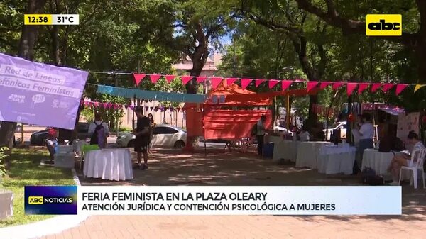 Video: feria feminista en la Plaza O’Leary - ABC Noticias - ABC Color