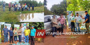 GOBERNACIÓN CONTINÚA ENTREGANDO ALEVINES A PRODUCTORES DE ITAPÚA - Itapúa Noticias
