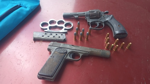 Incautan armas de fuego en operativo filtro con miras al Superclásico - Megacadena — Últimas Noticias de Paraguay
