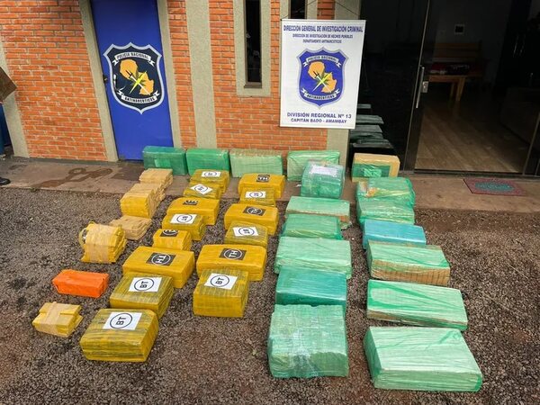 Hallan cargamento de marihuana oculto en vivienda de Capitán Bado - Nacionales - ABC Color