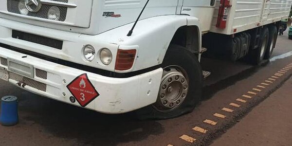 Mallorquín: asaltan y roban G. 12 millones, pero no vieron en el camión maletín con más cifra