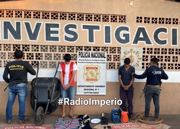Detenidos por ofrecer en venta en redes sociales objetos hurtados de un septuagenario - Radio Imperio