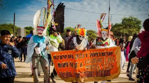 Aréte guasú, un colorido carnaval en el Chaco - Noticias del Chaco - ABC Color
