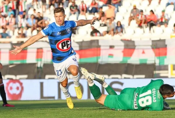 Martínez marca su tercer tanto en Chile y Duarte debuta en la Liga rusa - Fútbol Internacional - ABC Color