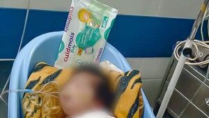 Papá de beba internada por dengue se ofrece para limpiar patios