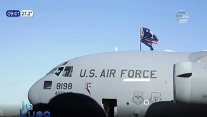 EEUU dice presente en centenario de la Fuerza Aérea con su imponente "Globemaster" - Noticias Paraguay