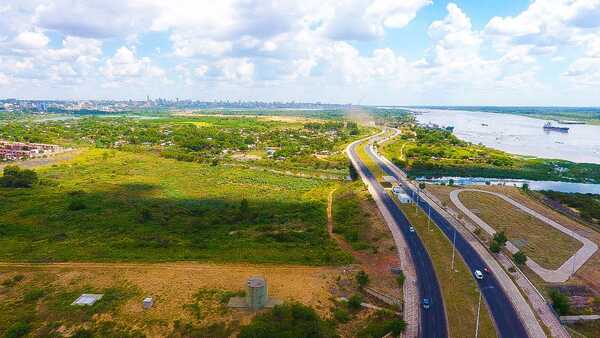 Avanza obra que sumará 10 hectáreas de parque en Asunción | 1000 Noticias