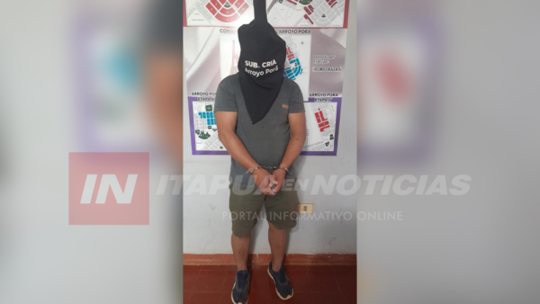 HOMBRE DESCONTROLADO AGREDIÓ A SU PAREJA Y TERMINÓ PRESO - Itapúa Noticias
