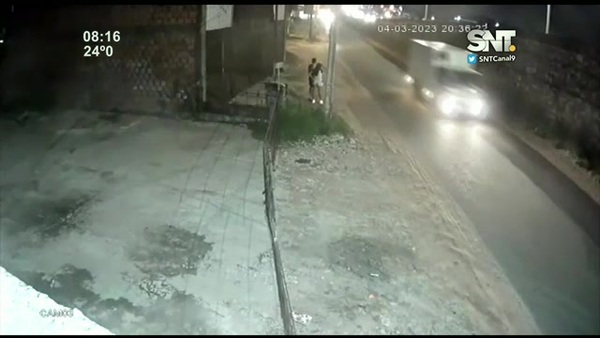 Baleado por motochorros - SNT