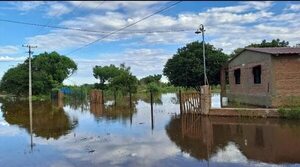 Cerrito: río Paraná avanza y comienza a afectar a las primeras familias - Nacionales - ABC Color