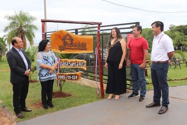 Senatur inaugura nueva posada turística en San Cosme y Damián - trece