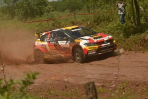 Gustavo Saba fue el más rápido y conquistó el Rally de San Pedro - ABC Motor 360 - ABC Color