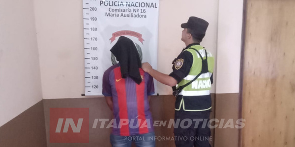 DETUVIERON AL HOMBRE QUE HABRÍA BALEADO A SU EX PAREJA EN NATALIO - Itapúa Noticias