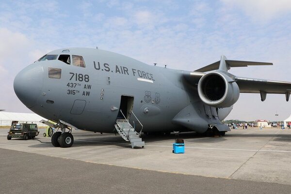 Exhiben en Paraguay el C-17 “Globemaster” de la Fuerza Aérea de los EEUU - ADN Digital