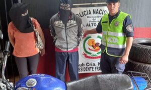 Pareja de asaltantes cae detenida tras robo en Presidente Franco – Diario TNPRESS