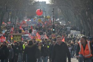 Los franceses se preparan para huelga masiva contra reforma de pensiones - Mundo - ABC Color