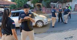 La Nación / Choque con la Policía dejó un joven muerto