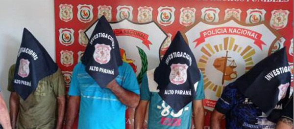 Diario HOY | Desbaratan banda criminal que perpetraba violentos asaltos en Alto Paraná