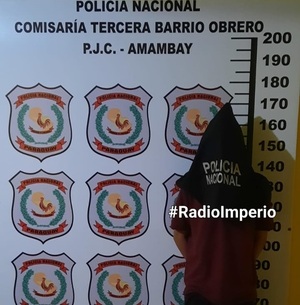 Menor fue detenido sin licencia de conducir y con motocicleta de dudosa procedencia - Radio Imperio
