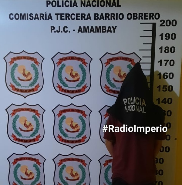 Menor fue detenido sin licencia de conducir y con motocicleta de dudosa procedencia - Radio Imperio