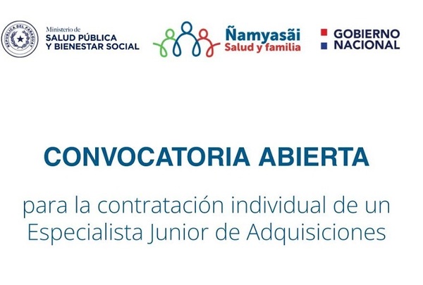 Proyecto “Ñamyasãi Salud y Familia” convoca a interesados para contratación individual | Lambaré Informativo