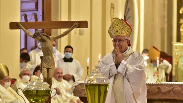 Cardenal pide el fin de la violencia en su primer año como arzobispo