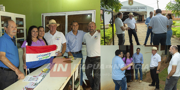 JAVIER PEREIRA LLEGA CASA POR CASA EN GENERAL ARTIGAS CON SUS PROPUESTAS PARA LA GOBERNACIÓN DE ITAPÚA - Itapúa Noticias
