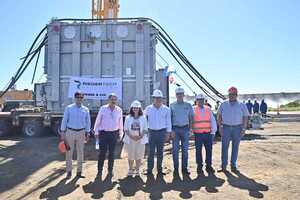 Yacyretá avanza en maquinización del brazo Aña Cuá con llegada de transformadores - .::Agencia IP::.