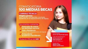 Instituto Internacional de Encarnación lanza 100 becas para carreras técnicas