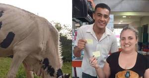 La Nación / ¡Solidaridad! Yaguaroninos rifan un torito para solventar gastos de un cadete